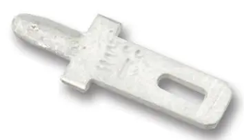 TE Connectivity Straight Tab, 2.8mm x 0.5mm, Tin-Plated Brass