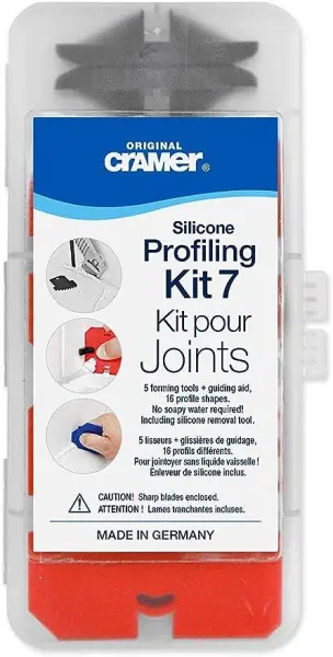 Cramer Fugi 7-Piece Grouting & Silicone Profiling Kit