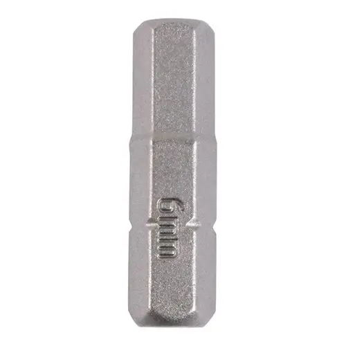Timco S2 Driver Bits, HX 6.0x25mm, 2-Piece Set