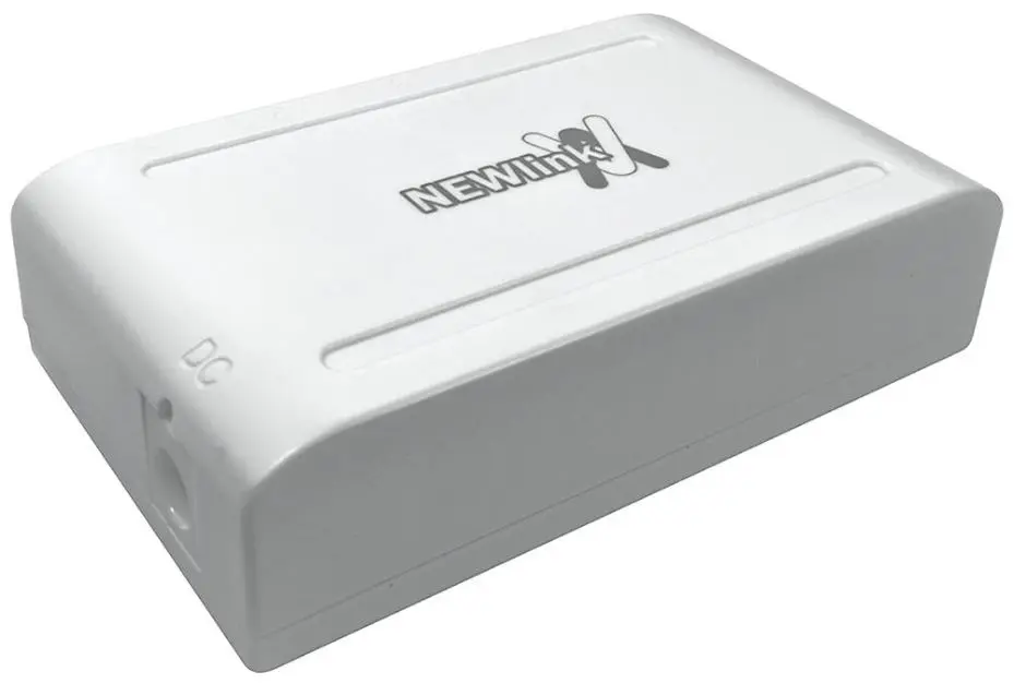 NEWLINK 5-Port Fast Ethernet Switch, 10/100 Mbps, Black