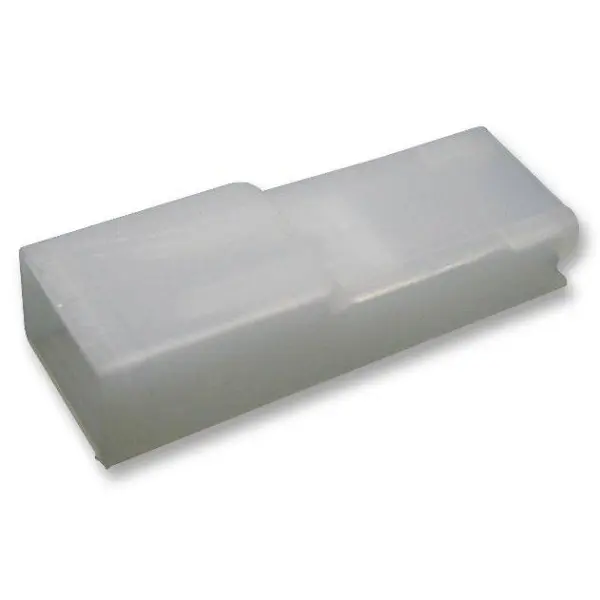 TAKBRO Transparent PVC 6.3mm 90-Degree Terminal Covers, Pack of 10