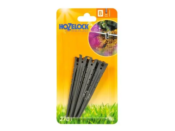 Hozelock 2781 Estaca para Tubo Micro de 4mm (Paquete de 12)