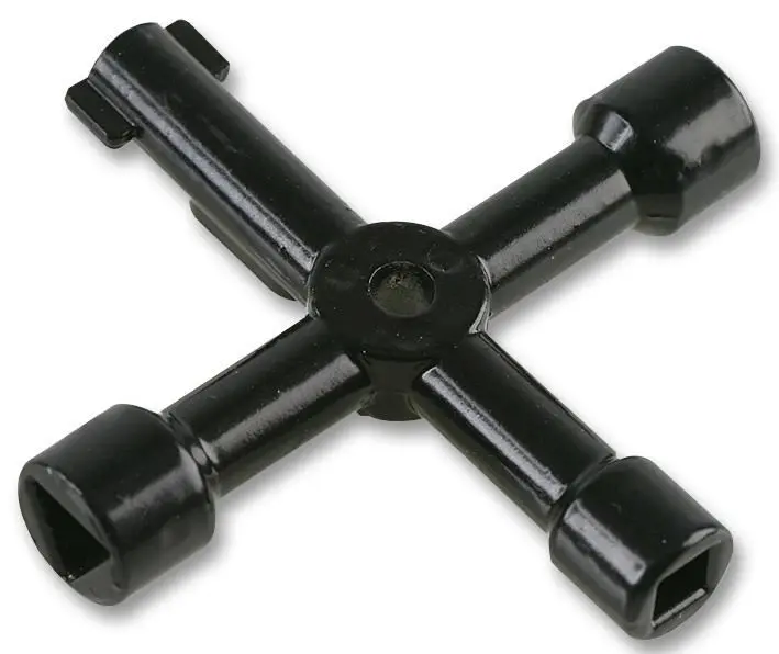 Duratool 4방향 범용 서비스 미터 캐비닛 키