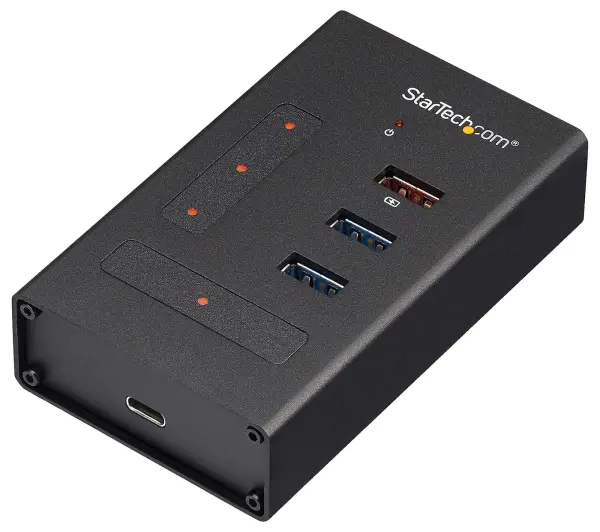 StarTech.com 4-Port Commercial Metal USB 3.2 Gen 1 Hub, 500g