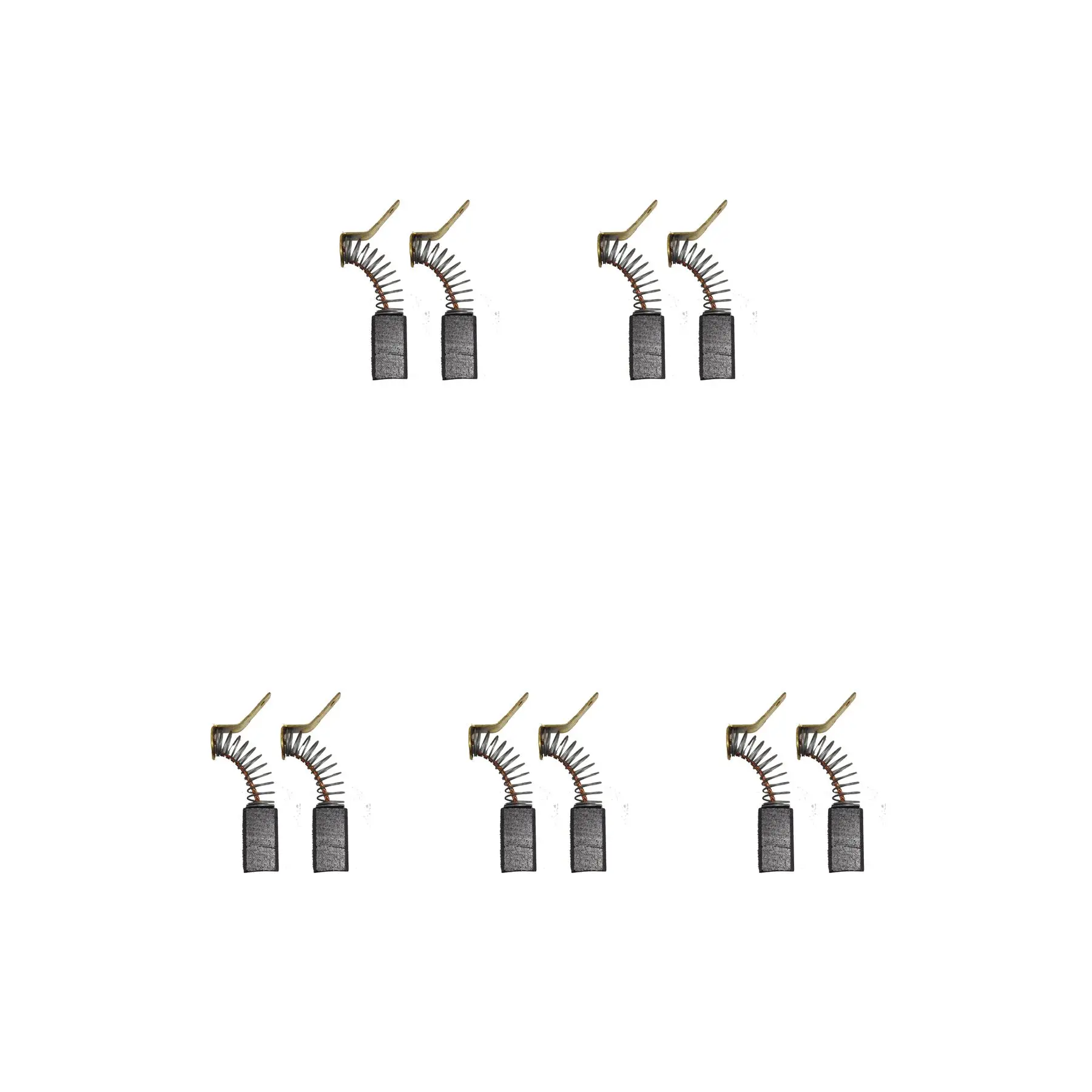 CarbonBr イスクラペル製ミニグラインダー用 カーボンブラシ 5セット (6x7x13.5/12mm)