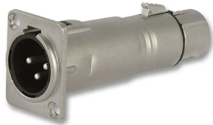 DAP AUDIO - Adaptor, Panel Mount XLR Plug ke Soket