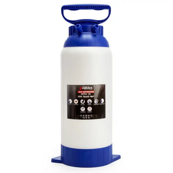 Abracs DSB12 Stofonderdrukkingsfles, 12L met 4m Slang