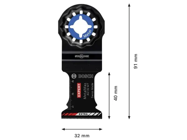 Bosch EXPERT AIZ 32 AIT MetalMax Plunge Cut Blade 32 x 40mm