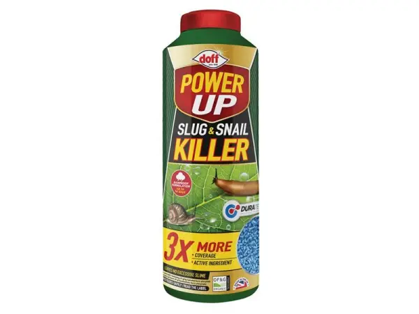 DOFF Power Up 3X 달팽이/민달팽이 살충제, 650g, 철인산염