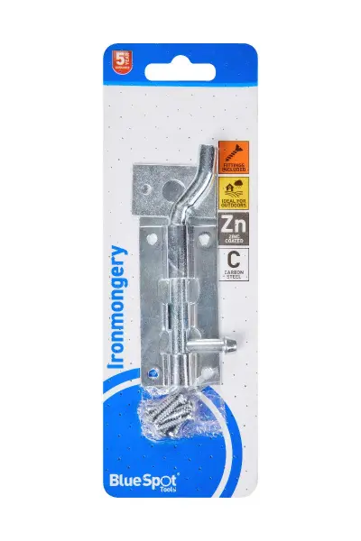 Blue Spot Tools - 100mm 镀锌颈式插销
