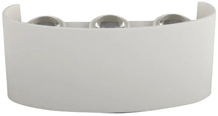 V-TAC - Lampu Dinding LED Naik/Turun 6W, IP54, 4000K, 540lm, Putih Pasir