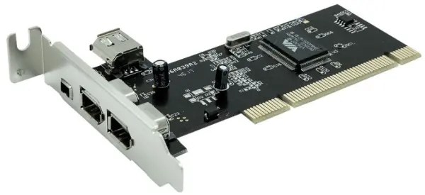 DYNAMODE Cárta PCI FireWire 3-Port Íseal