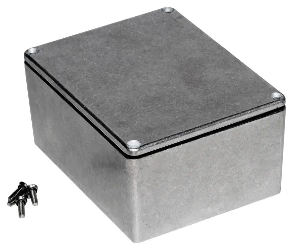 Hammonds IP65 Die Cast Aluminium Instrument Enclosure 120x94x53mm