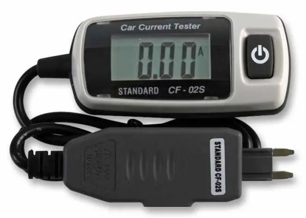 TENMA 12V Automobilestroomtester met Mini Blade-aansluiting