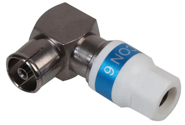 Webro Self-Install 90° Coax Socket RG6