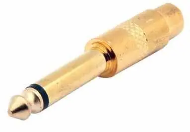 VELLEMAN SA Adattatore RCA a Jack Mono 1/4