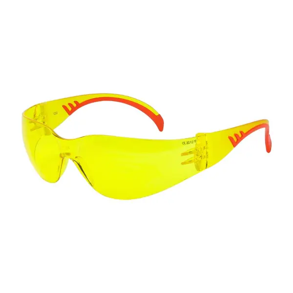 Timco Comfort Safety Glasses with Amber Lens - One Size