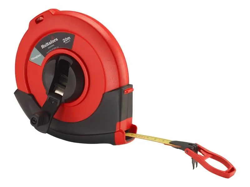 Hultafors CC20FM Μετροταινία Φιμπεργκλάς 20m, Πλάτος 13mm