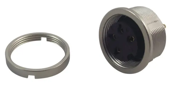 Prise panneau LUMBERG 4 voies, IEC 61076-2-106