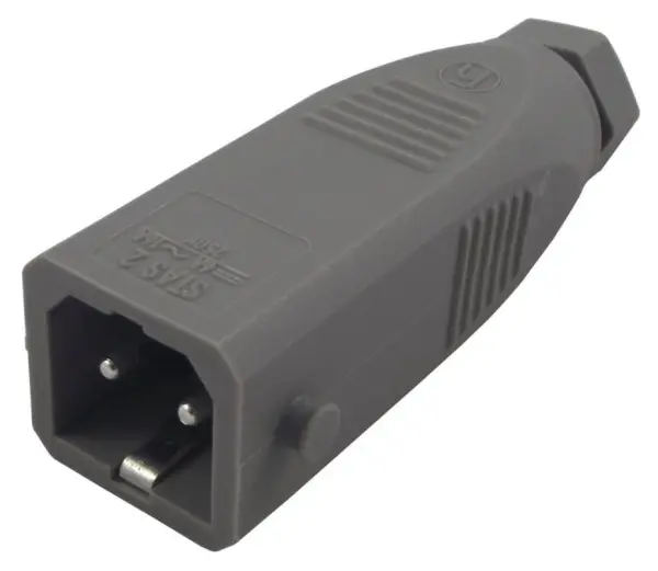 Hirschmann STAS2 2+PE Kabelstekker, PG 7 Kabelgland