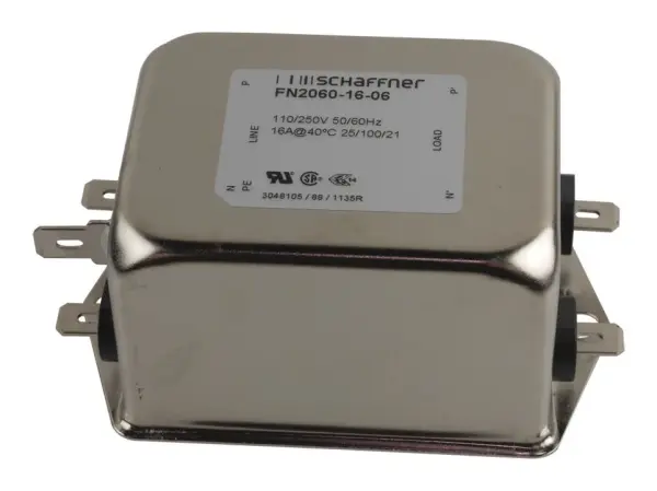 TE Connectivity Schaffner FN 2060 Series Multi Stage EMI Filter - 1A