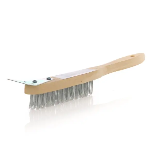 Raraion Steel Wire Brush and Scraper, 275 mm