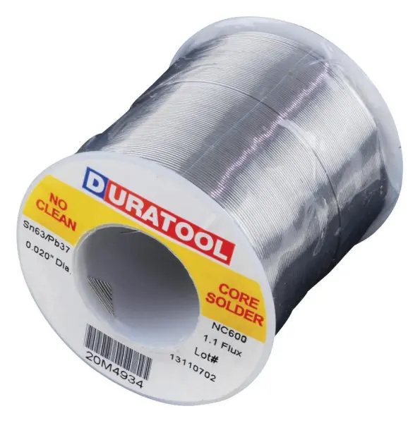 Duratool - Sreangán Sádrála, Luaidhe, 63/37 Sn/Pb, 0.51mm, 454g
