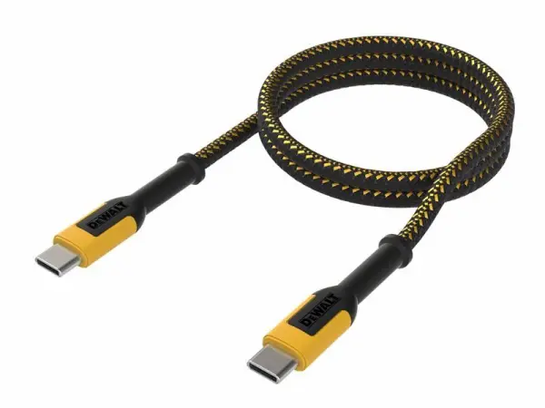 Dewalt - Ενισχυμένο Καλώδιο Φόρτισης 100W - USB C σε USB C, 1.2m