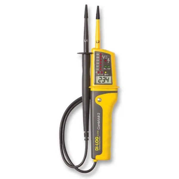 DI-LOG 690V AC/DC CombiVolt 2 Voltage and Continuity Tester