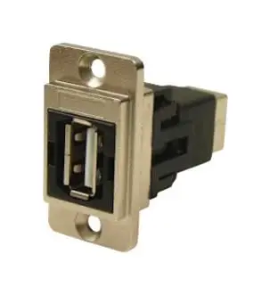 CLIFF CP30709NM Conector USB 2.0 Tipo A a B Dual de Perfil Delgado