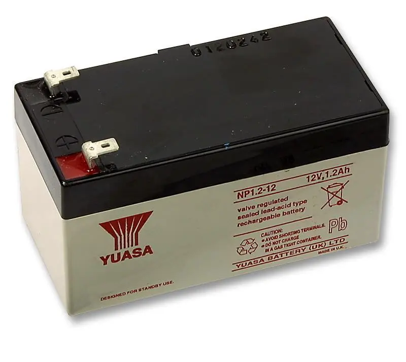 YUASA Yucel 12V 1.2Ah Sealed Lead Acid Battery