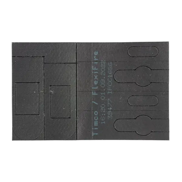 Timco Universal Intumescent Tubular Latch Kit, Graphite, 30-60 Min Fire Rated