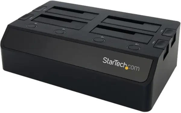 STARTECH USB 3.0 至 4位 2.5/3.5吋 SATA 6GB/s 硬盤/固態硬盤擴展塢 配UASP及雙風扇