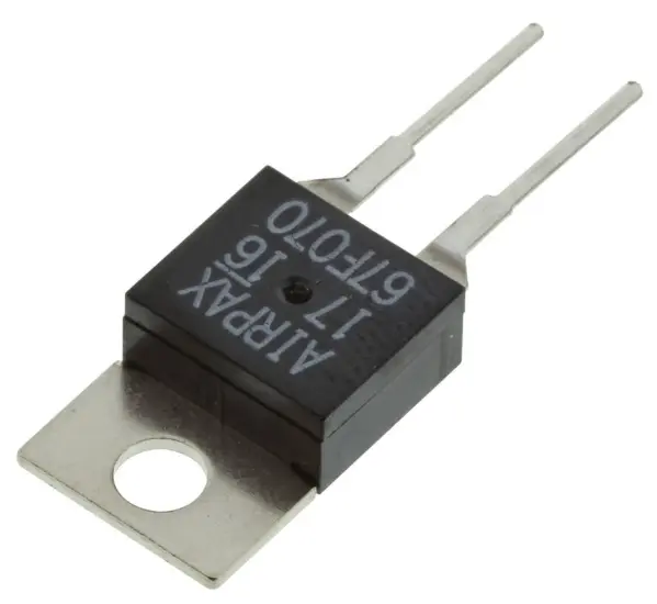 Sensata / Airpax 67F070 Thermal Switch, Normally Open, 70°C, 2g