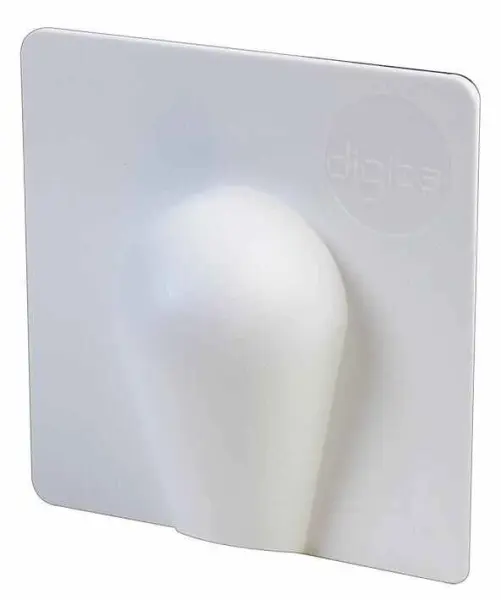 BLAKE UK 外壁用ケーブルカバープレート ホワイト 10枚入り