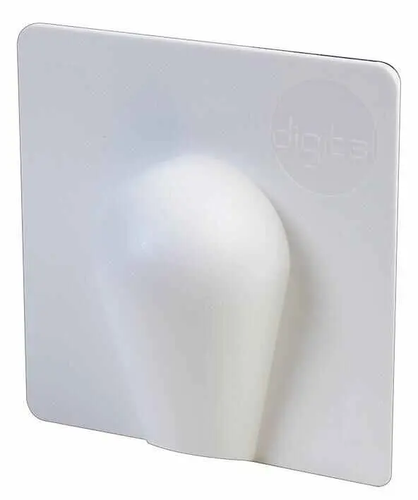 BLAKE UK Copripassacavi Esterni, Bianco, Confezione da 10