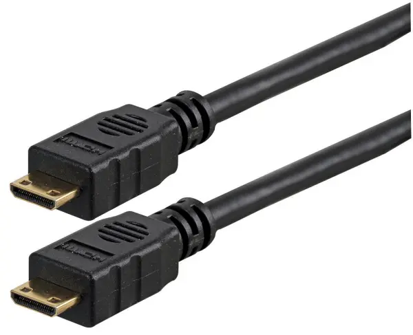 PRO SIGNAL High Speed 4K HDMI Lead Mini C to Mini C, 1m Black