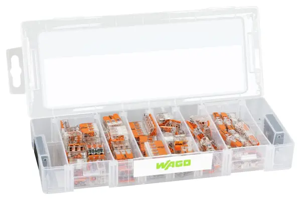 WAGO 221 Series 4mm Splicing Connector Kit 93 Pieces