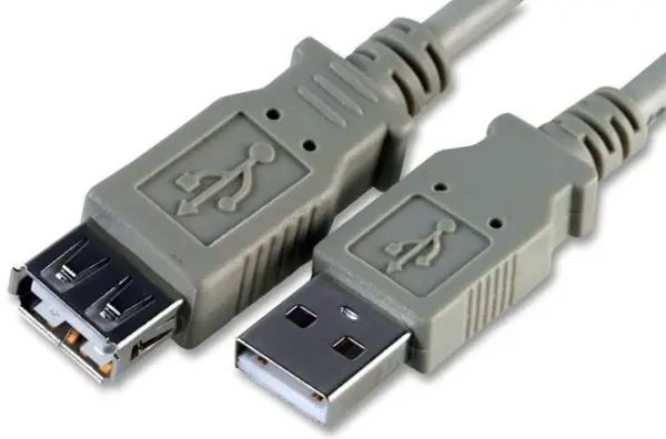 PRO SIGNAL - 3m USB-Verlängerungskabel A-Stecker zu A-Buchse