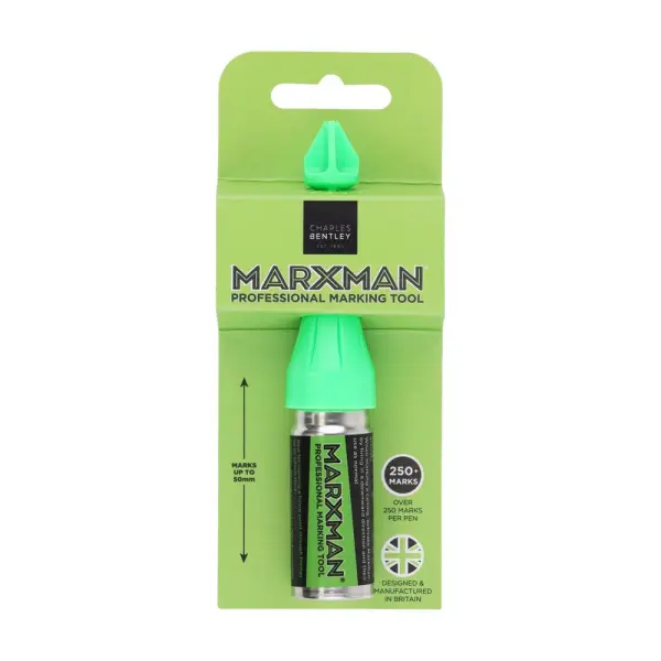 Timco - Stylo Marxman vert fluo, Marqueur à craie 13ml
