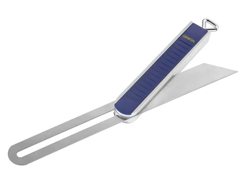 IRWIN Fausse équerre coulissante 250mm avec lame en acier inoxydable