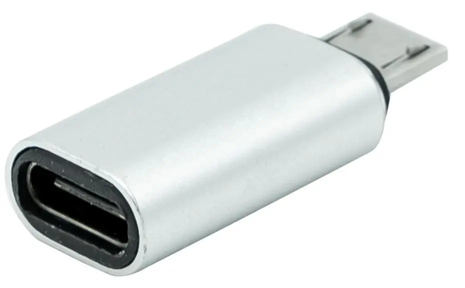 DYNAMODE Adaptador USB-C para Micro USB, Compacto