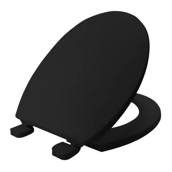 Bemis Kent Thermoplastic Toilet Seat, Black