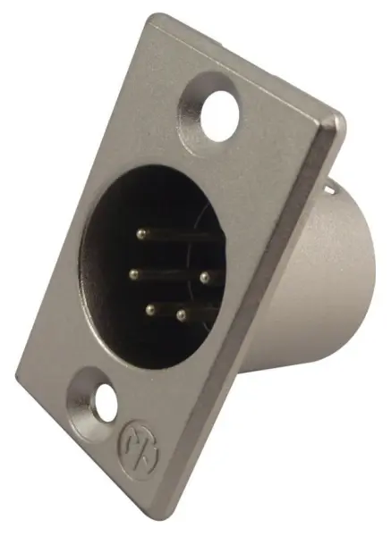 Neutrik NC5MP 5-Pin Male XLR Panel Connector