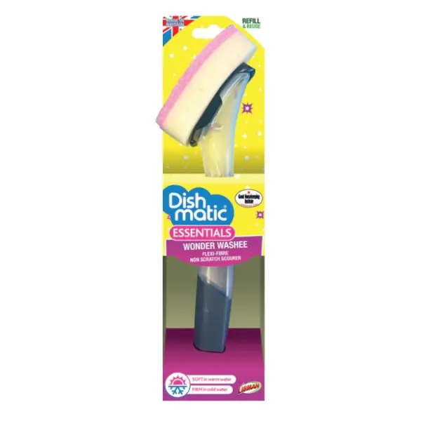Dishmatic Wonder Washee Handheld Dishwashing Scourer