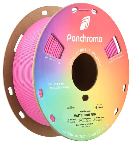 Polymaker Panchroma Matt PLA Filament 1.75mm Lotus Pink 1kg