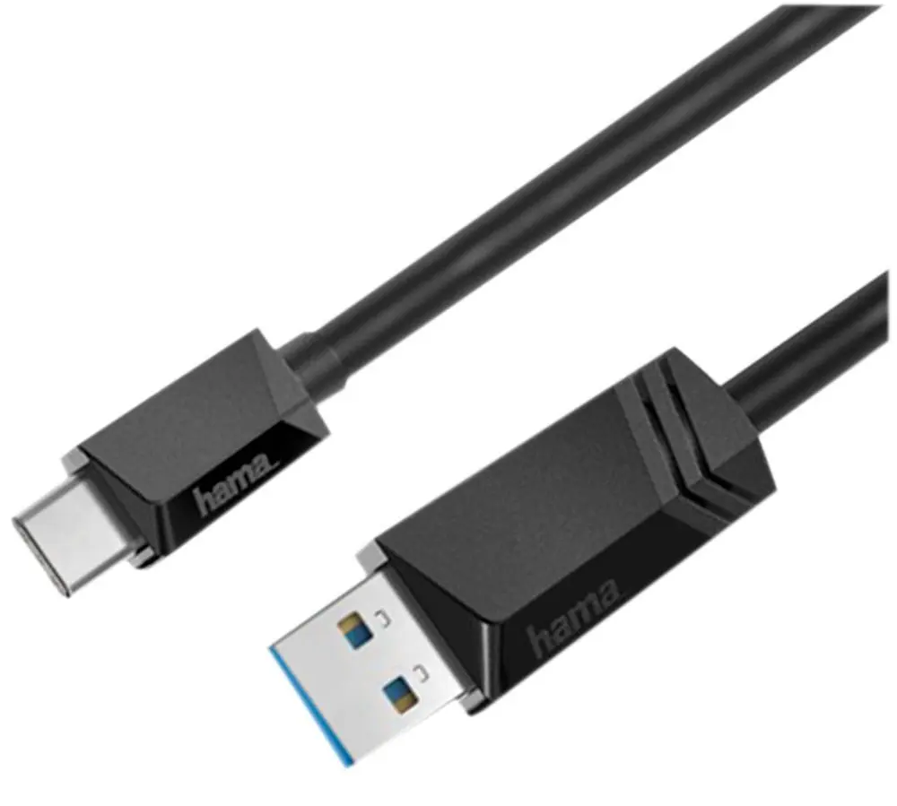 HAMA Cavo USB-A a USB-C, 1,5m, Nero, USB 3.2 Gen 1, 5Gb/s