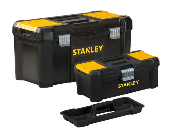 STANLEY® Kotak Alat Asas - Pakej Bonus Kotak Alat 32cm & 48cm