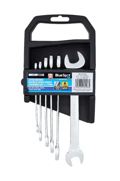 Blue Spot Tools - Set Spanar Dwi Hujung 6 Keping (6-17mm)