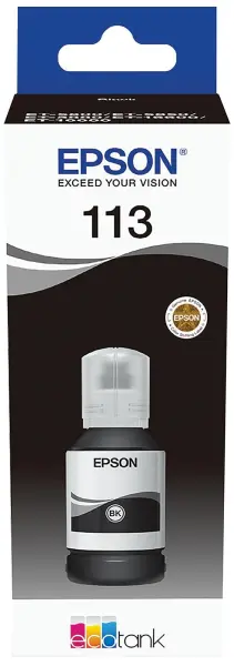 Epson 113 EcoTank Ink Refill Bottle - Black